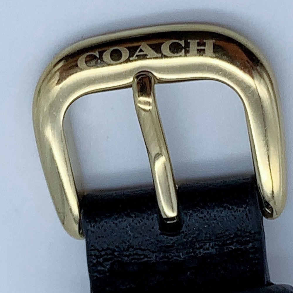 Coach Gold and Black Crystal-Accented Watch - Picture 12 of 13